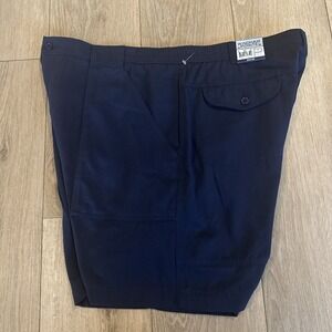 Windham Pointe Men's Navy Blue Chino Shorts Pockets Size 46